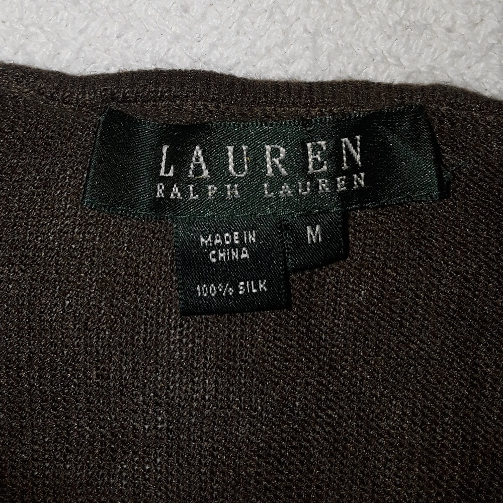 Ralph Lauren 100% silk top - Picture 3 of 3